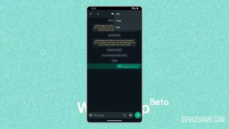 How to Edit Message in WhatsApp After Sent?